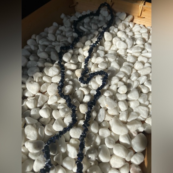 Blue Goldstone Necklace - Picture 10 of 14